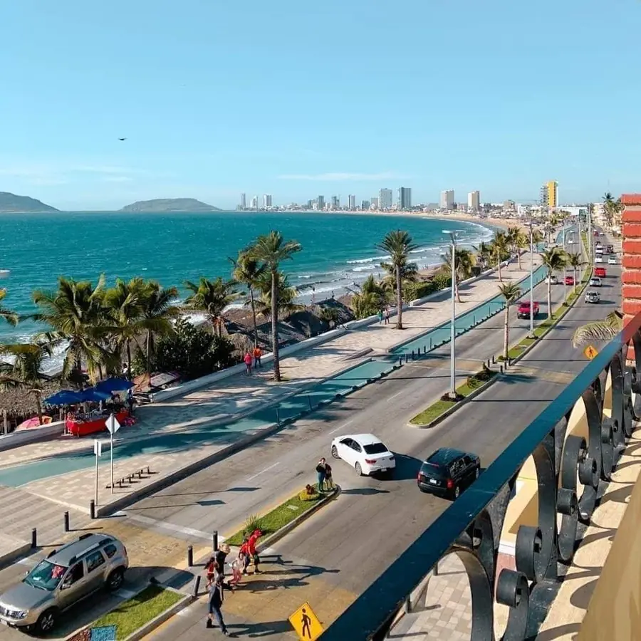 Vista representativa de Mazatlán